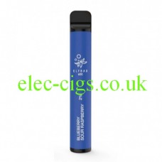 Blueberry Sour Raspberry 600 Puff Disposable E-Cigarette by Elf Bar only £3.50