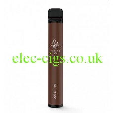 Image shows a Cola 600 Puff Disposable E-Cigarette by Elf Bar