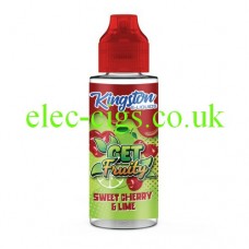Image shows Kingston 100 ML Get Fruity Sweet Cherry Lime