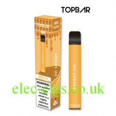 Energy Ice 600 Puff Disposable E-Cigarette by Topbar