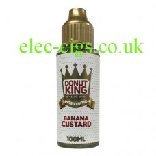Banana Custard Donut 100 ML E-Liquid by Donut King: Limited Edition