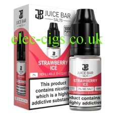 Strawberry Ice 10ML Nicotine Salt by Juice Bar