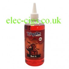 A massive bottle of Red A 500 ML E-Liquid by Kingston