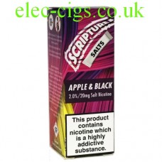 Apple and Blackcurrant Nicotine Salt E-Liquid from Scripture from only £2.30
