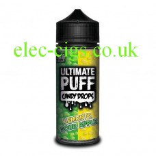 Lemon & Sour Apple 100 ML E-Liquid from the 'Candy Drops' Range by Ultimate Puff