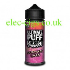 Strawberry Laces 100 ML E-Liquid from the 'Sherbet' Range by Ultimate Puff