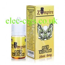 Gold Tobacco E-Liquid by Zompire