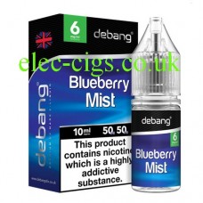 Blueberry Mist UK Made E-Liquid from Debang