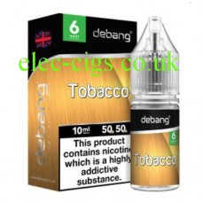 Tobacco UK Made E-Liquid from Debang
