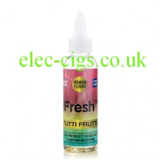 Image shows a bottle of 50 ML Tutti Frutti E-Liquid by iFresh