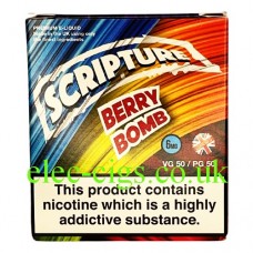 Berry Bomb 3 x 10 ML E-Liquid by Scripture